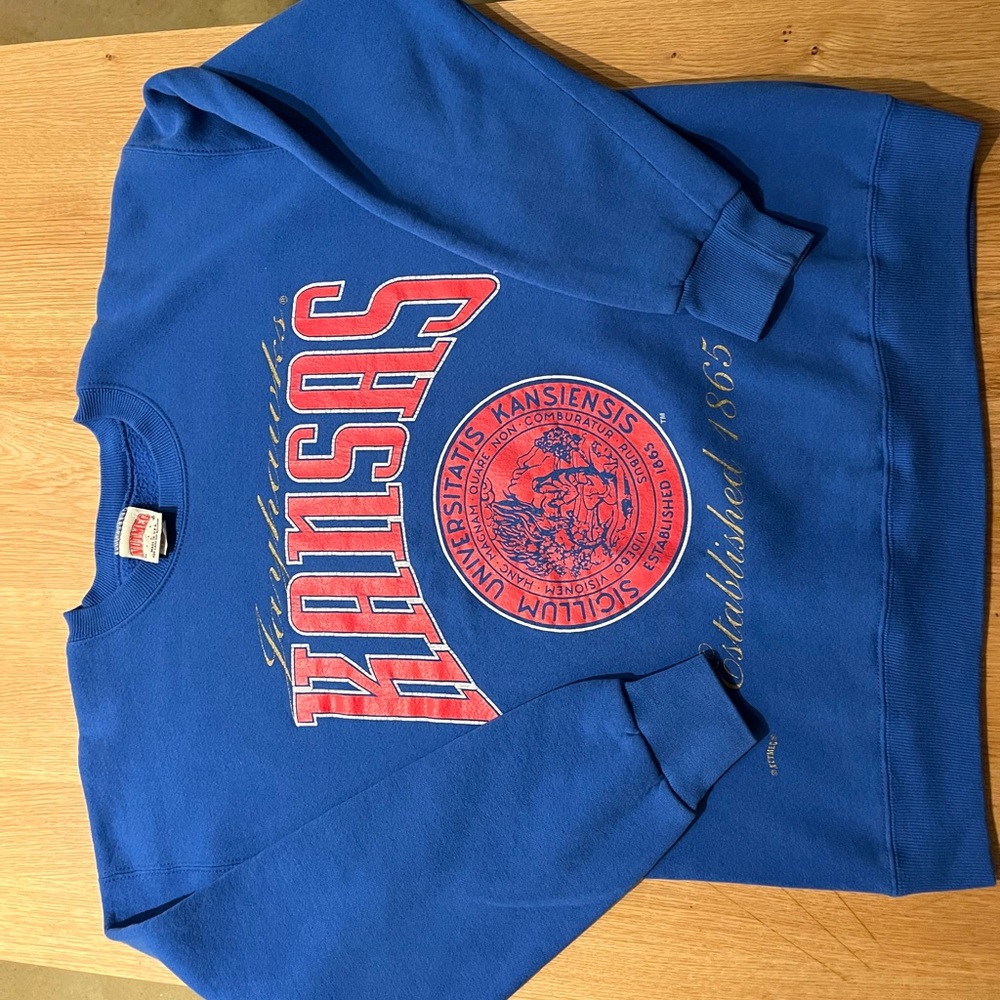 Vintage Kansas University Pullover
